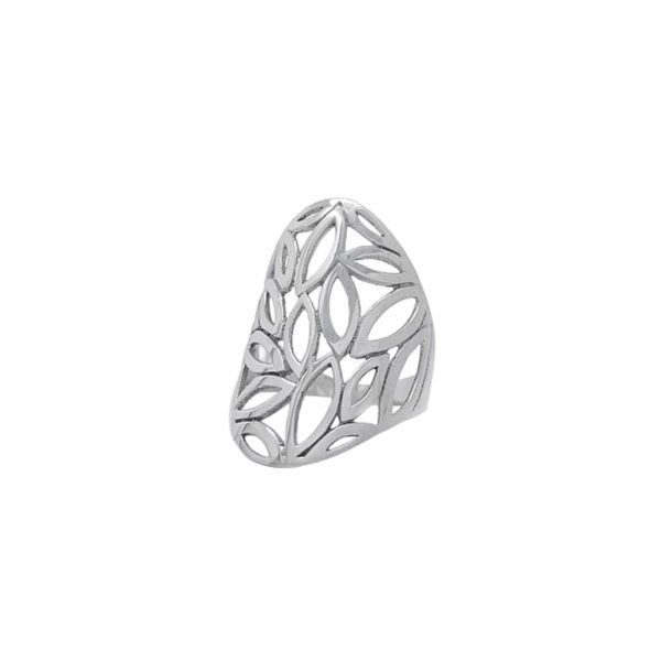 Sterling Silver Multi Leaf Ring - Image 2