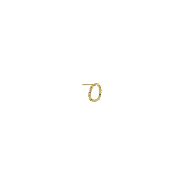 18K Gold Bead Stud - Image 2