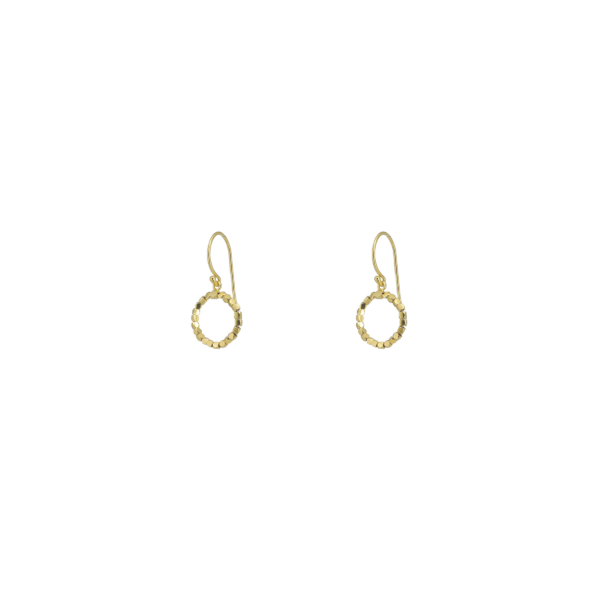 18K Gold Bead Dangle - Image 2