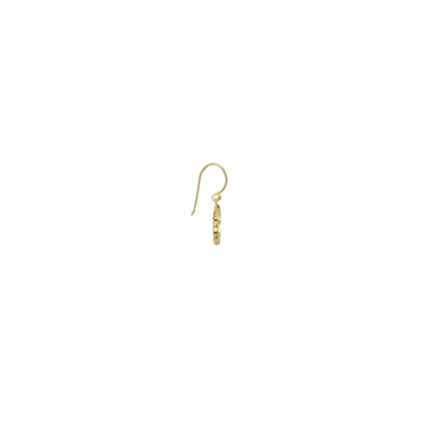 18K Gold Bead Dangle - Image 3