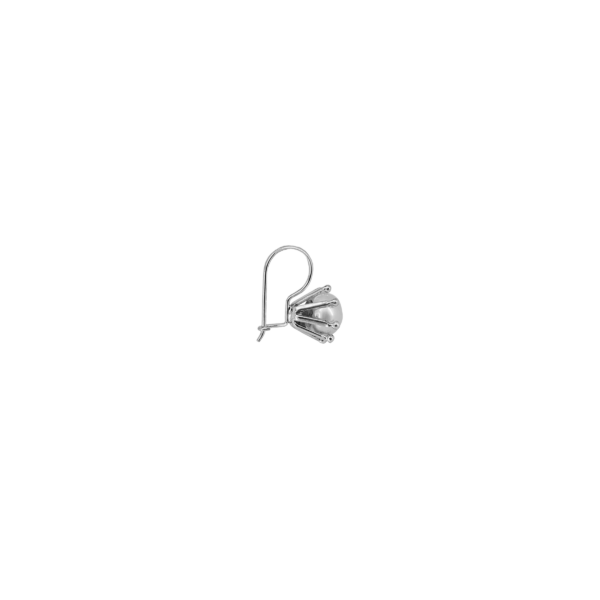 Sterling Silver & Pearl with Multi Prong Setting - Image 3