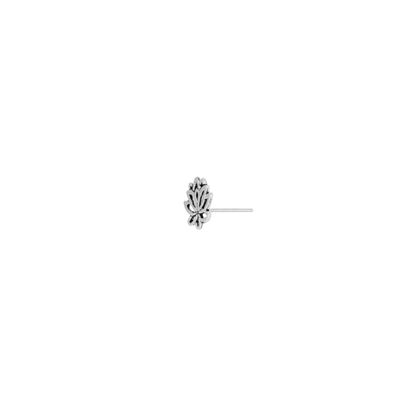 Sterling Silver Lotus Stud - Image 2