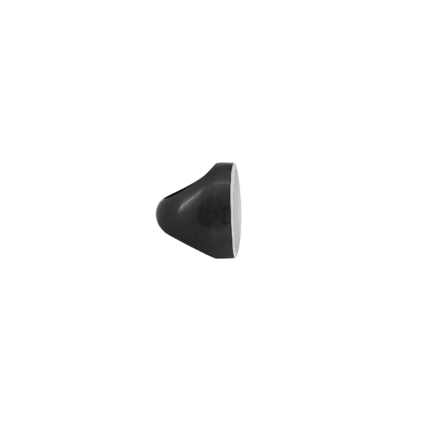 Sterling Silver & Ebony Wood Ring - Image 2